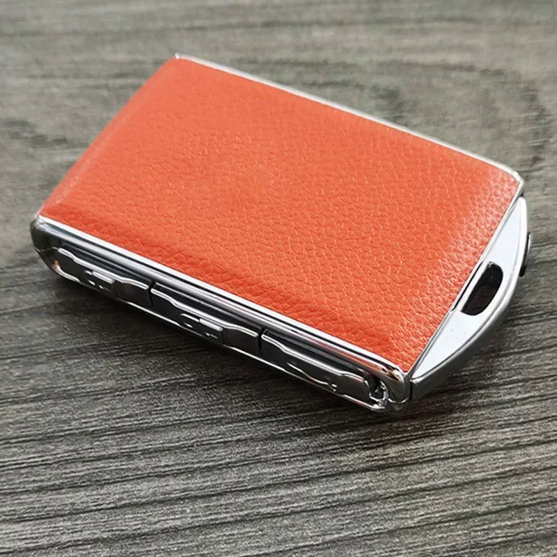 Fashion leather alloy car key case fashion key modification shell for Volvo S60 S90 XC40 XC60 XC90 V