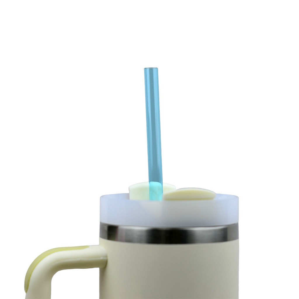 SUGAW 10 มม.ฟางสําหรับ Tumbler, 10 มม.Reusable Tumbler ฟางโปร่งใสสีสันสดใสสําหรับ Stanley, Tyeso อุปกรณ์เสริม ราคา ถูกที่สุด ดีลบีเคเค แกลเลอรีภาพที่ 8