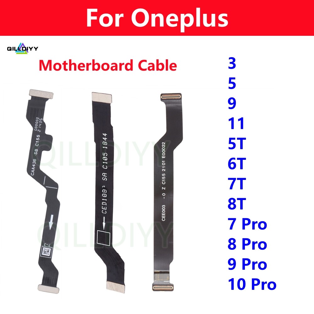 1pcs เมนบอร์ดหลัก Flex Cable สําหรับ Oneplus 1 + 3 5 9 11 5T 6T 7T 8T 7 8T 7 8 9 10 Pro Flex Logic B