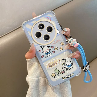 เคส Redmi 14C อะนิเมะถุงลมนิรภัยป้องกันการตกเคสซิลิโคนอ่อนนุ่ม YX1