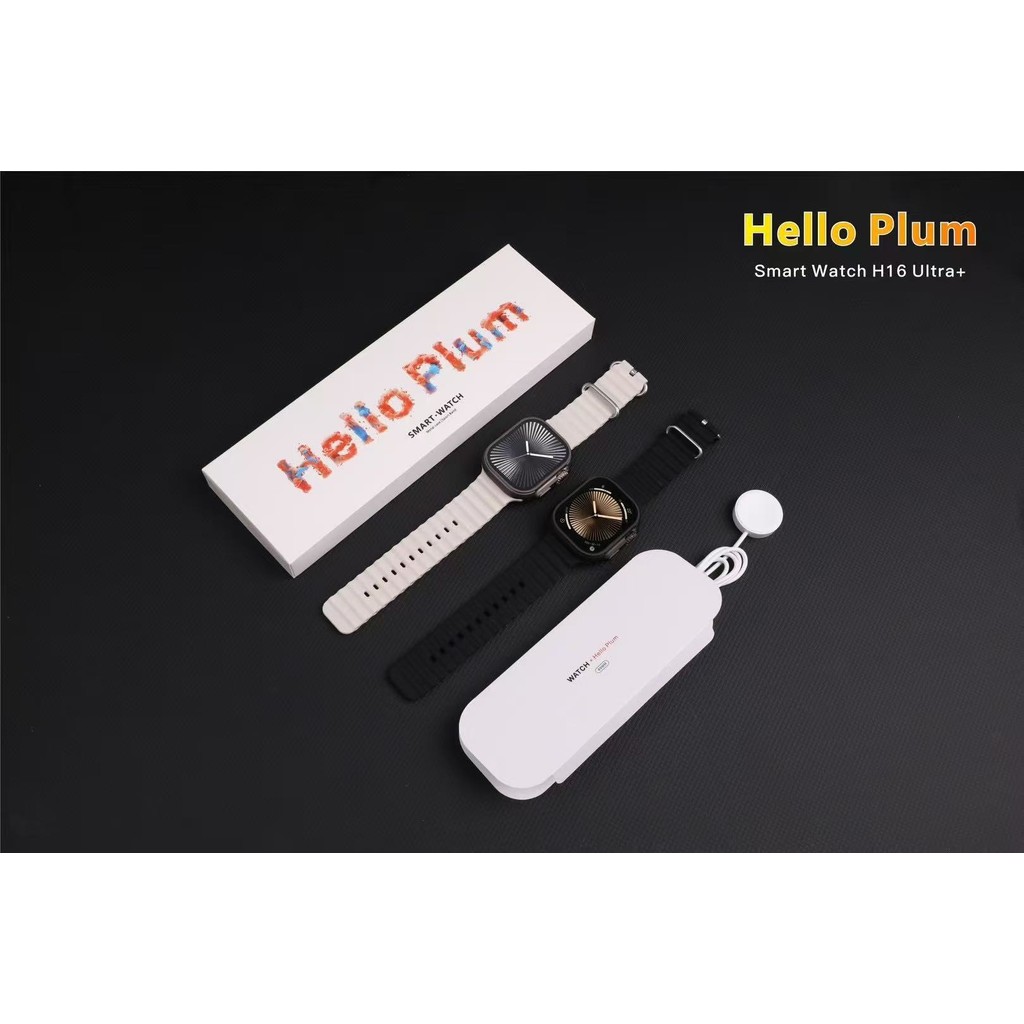 2025 ใหม่ H16 ultra + Smartwatch NFC เข็มทิศ 1GB หน่วยความจํา Chat GPT บลูทูธโหมดกีฬาโทรศัพท์ข้อความ