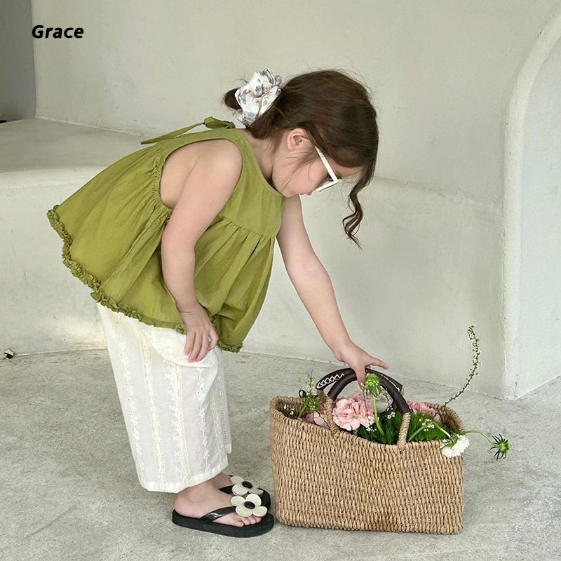 [Grace] ในสต็อก🔥ชุดเด็กผู้หญิง 3-8 ขวบ เนื้อผ้าฝ้าย กันยุง แห้งเร็ว ใส่เล่นสวนสาธารณะ..GR1095 # - รูปที่ 6