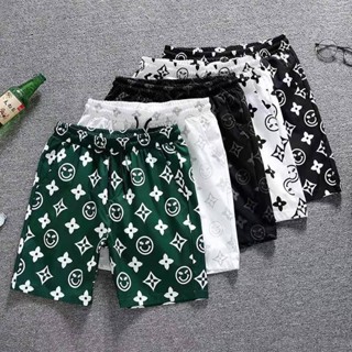 MUHANLU01  กางเกงขาสั้น กางเกงขาสั้นลำลอง แห้งเร็ว เอวยางยืด…