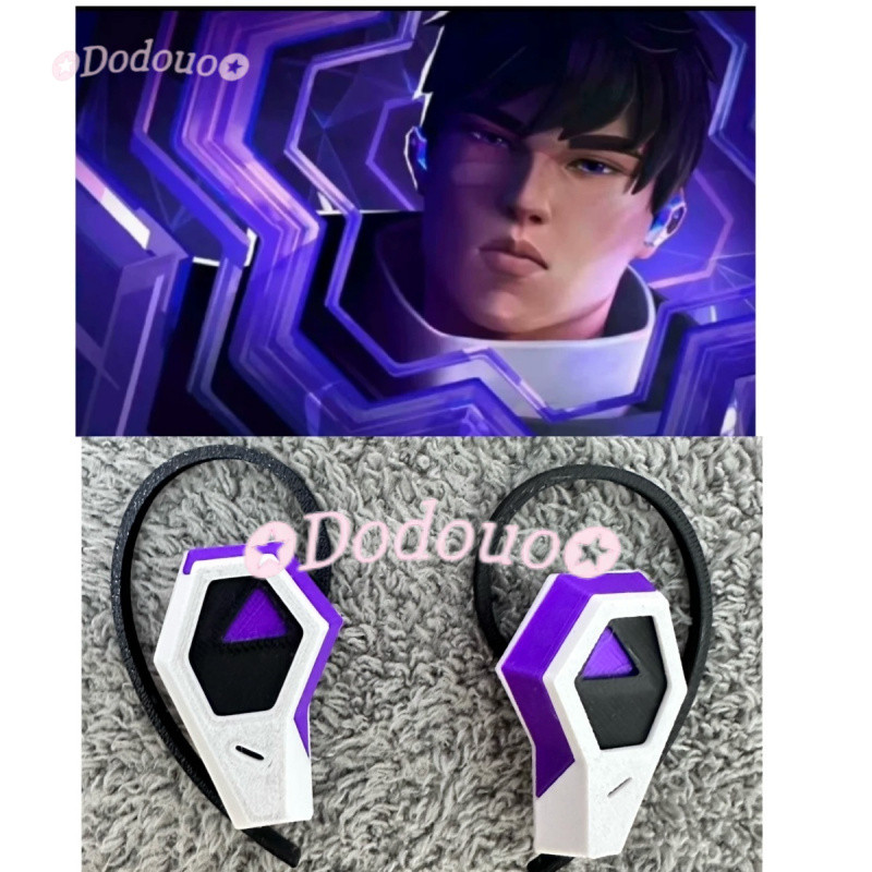 Valorant ISO คอสเพลย์ หูฟังเกมมิ่งผู้ชาย