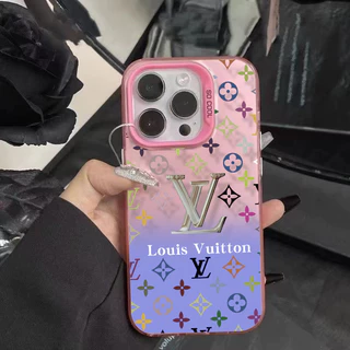 แนวโน้มการพิมพ์แบบไล่ระดับสีอ่อน เคส IPhone 17 15 11 16 13 14 12 Pro Max 7Plus X XS Max XR 15 7 8 14 16 Plus SE 2020