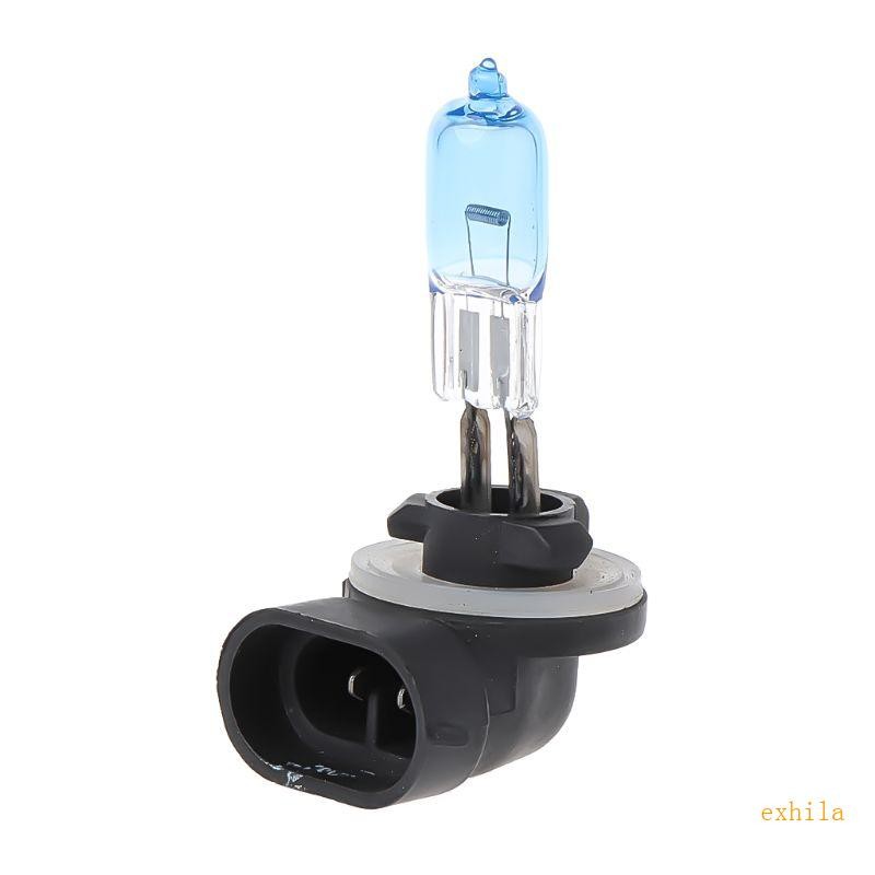 Exhila 881 H27W 2 H27 Xenon สีขาว 12V หมอกไฟหน้าหลอดไฟฮาโลเจน 27W ที่จอดรถรถสําหรับโคมไฟหัว H27 5500