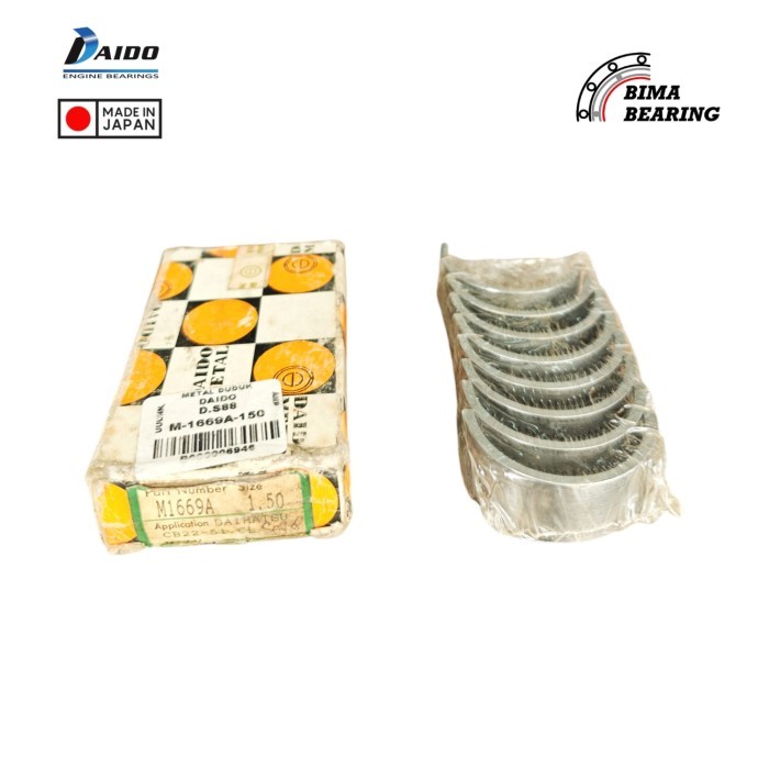 เบาะนั่งโลหะ Daihatsu Hijet S75 New Zebra S88 1.0 1000Cc M1669 Daido JAPAN Ori Con Rod Bearing