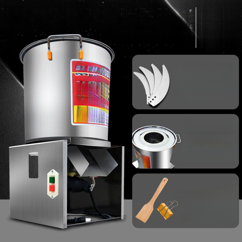 Stainless Steel Multi-Functional Vegetable Chopper Commercial Vegetable Cutter Livestock Hay Chopper