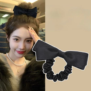 เจ้าหญิงสาวหางม้าสูง Bowknot เชือกผมผูกผม Scrunchies เครื่องประดับผม