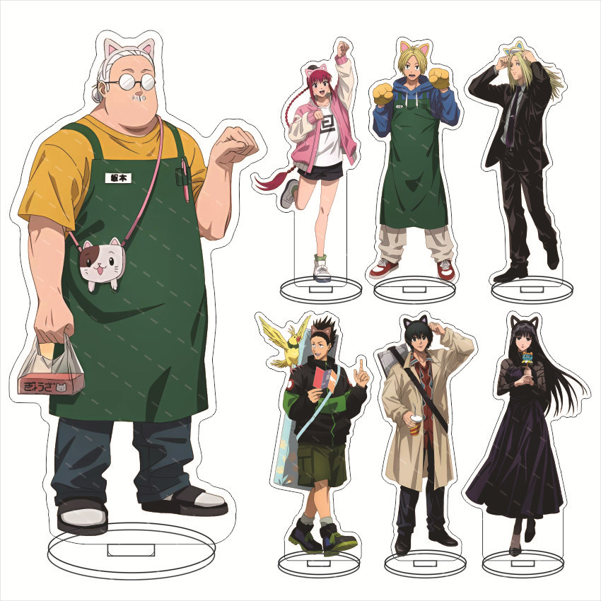 SAKAMOTO DAYS 2025 ใหม่ Taro Osaragi ขาตั้งจอแสดงผลอะคริลิค – ตุ๊กตาสะสมอนิเมะ