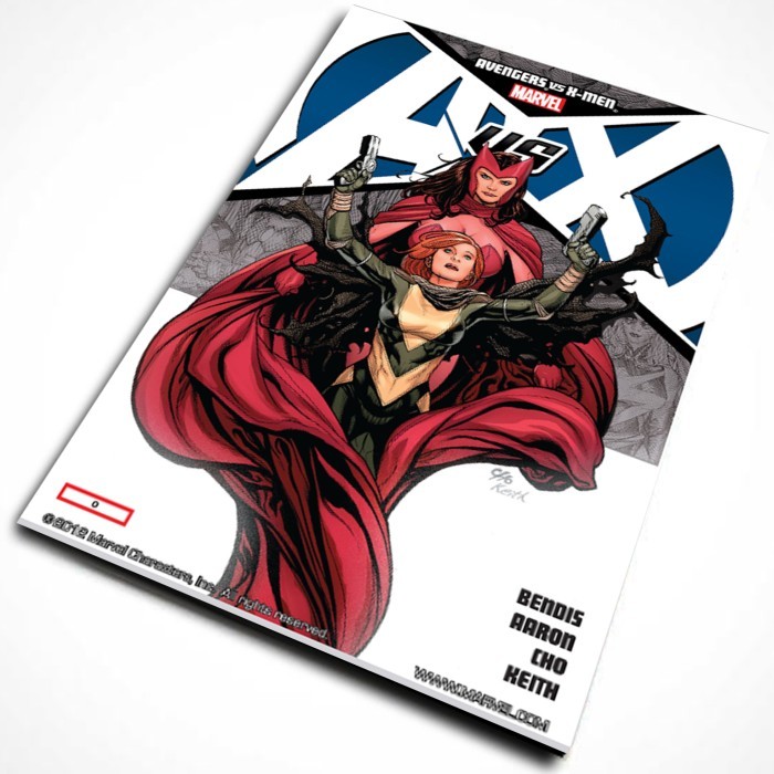 DLS25 Avengers V X-Men Round Comics 0-8 - 0