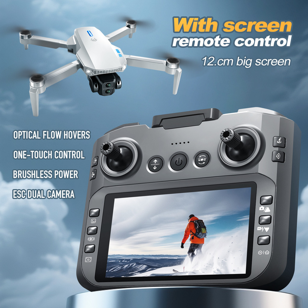 E88GT Drone HD ภาพถ่ายทางอากาศ 8k อายุการใช้งานแบตเตอรี่ยาวนาน Quadcopter เครื่องบินควบคุมระยะไกลพร้