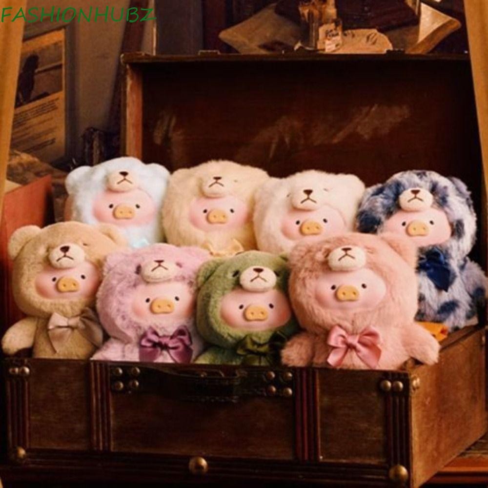 Fashionhubz Lulu The Pig Plush Doll,ไวนิลAction Figure Lulu Pig Anime Figures Doll,เด็กมาพร้อมกับตุ๊กตาจี้ปุยการ์ตูน Piggy Vintage Plushของเล่นเด็กวันหยุดของขวัญ