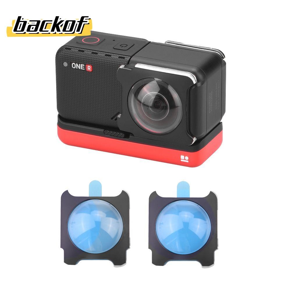 Backof ตัวป้องกันเลนส์ Original ฝาครอบป้องกันเลนส์สําหรับ Insta360 ONE RS/R