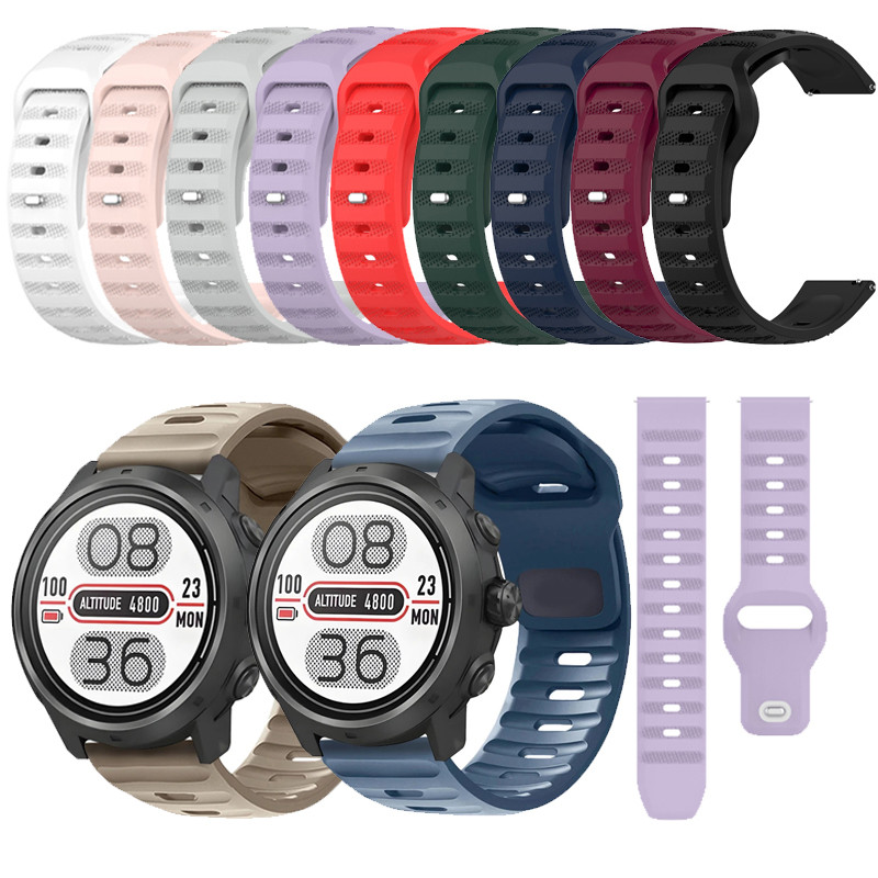 สําหรับ COROS APEX 2 Pro 42 มม.46 มม.PACE 2 3 กีฬาสร้อยข้อมือสายรัดซิลิโคน