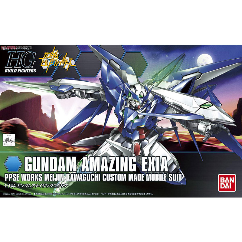 Bandai GUNDAM HG HGBF 016 1/144 Amazing Exia Amazing Exia Angel อะนิเมะสินค้าของสะสม