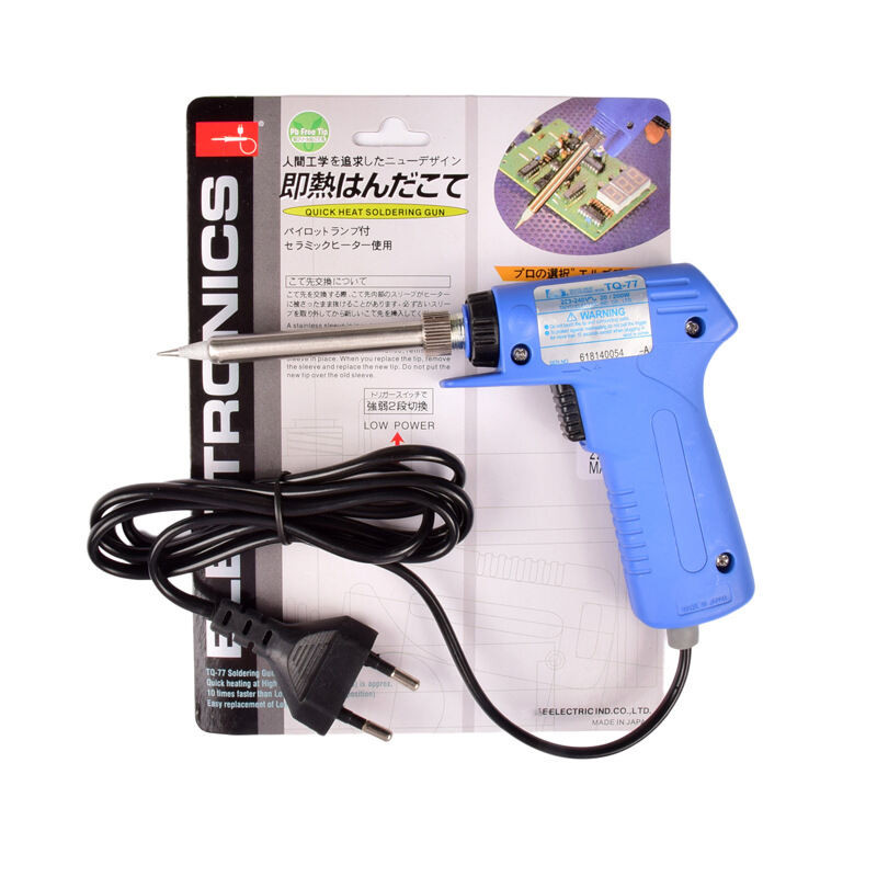 หัวแร้งบัดกรี รุ่น SPT-130W แถม น้ำยาประสาน+ตะกั่ว หัวแร้งไฟฟ้า หัวแร้งบัดกรีไฟฟ้า ความร้อนสูง (30-130วัตต์) หัวแร้ง