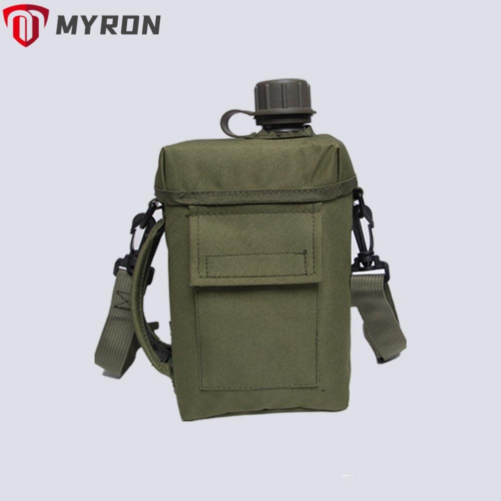 กระติกน้ํา MYRON, กาต้มน้ํา PE 2L, อุปกรณ์แคมป์ปิ้งแบบพกพา Hip Flask Camping