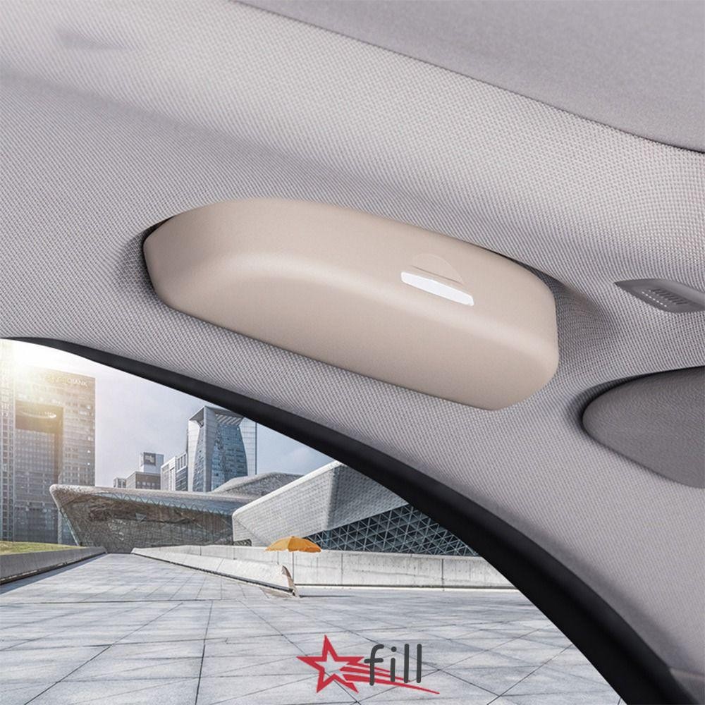 Fill รถ Visor กล่องแว่นตา, ABS มัลติฟังก์ชั่รถแว่นตากันแดดกล่องเก็บ,แบบพกพา 3 สีนํากลับมาใช้ใหม่ Universal รถแว่นตากันแดดสําหรับ VW