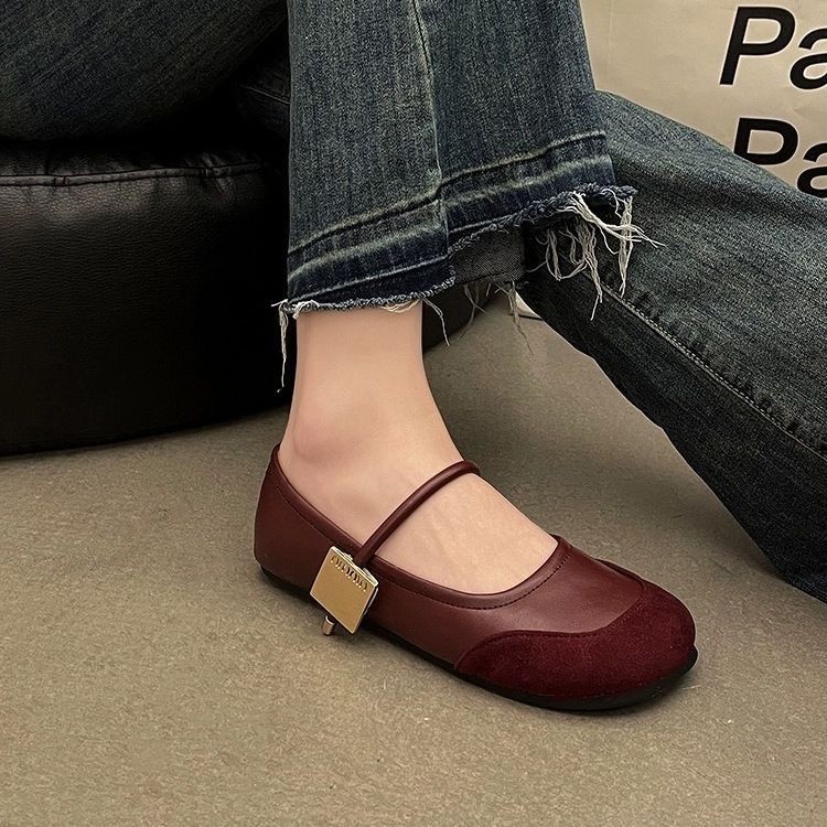 Soft-soled Boat Shoes Soft-Soled Peas Shoes Casual Fashion Outer Wear Hollow