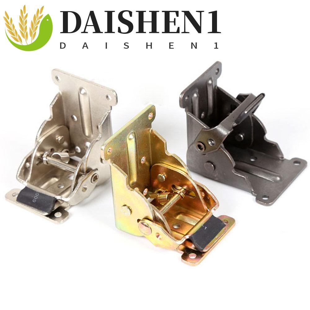 Daishen1 ขายึดขาโต๊ะ Workbench ฟุตเหล็กพับได้ล็อคตัวเอง