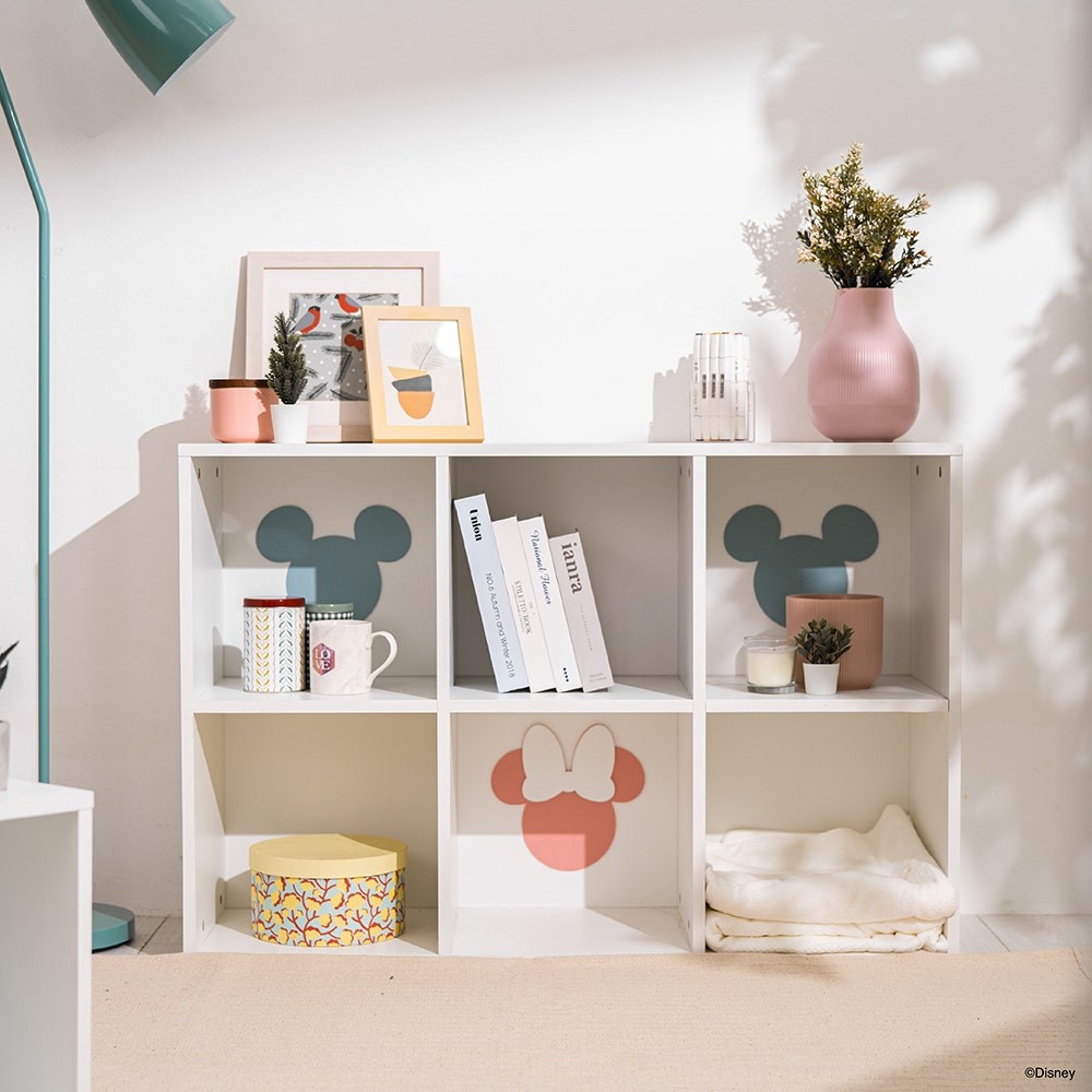 SB Design Square กล่องโล่ง DISNEY รุ่น MICKEY สีขาว (104.5x35x70 ซม.) แบรนด์ KONCEPT FURNITURE
