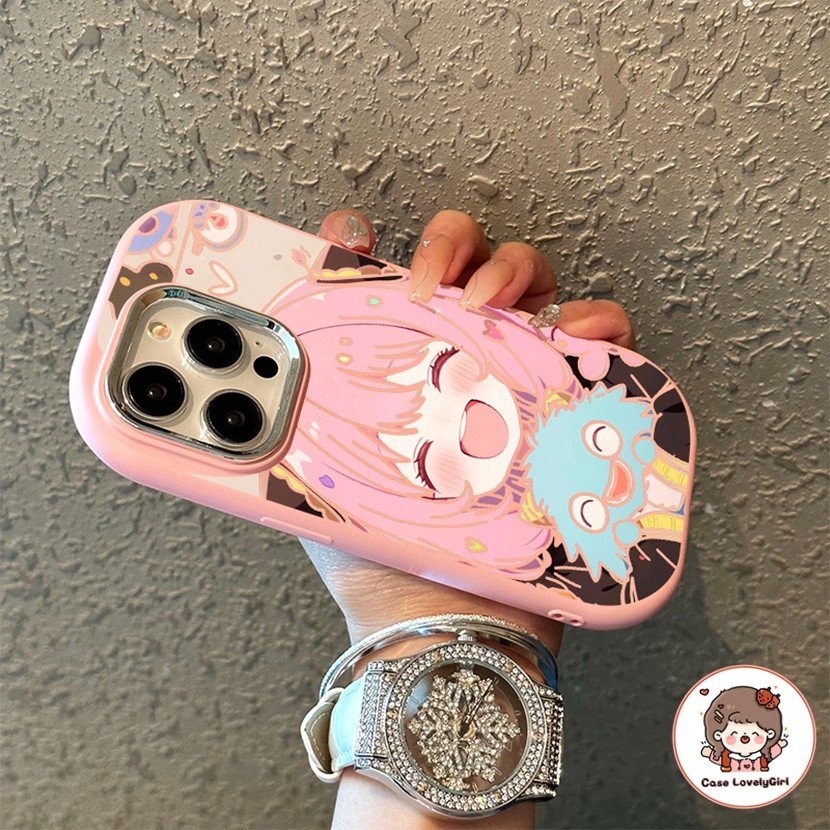 Anya น่ารัก การ์ตูน เคส Vivo V30 5G V29E V27 V23 V20Pro S1 Y200 Y100 Y17S Y15S Y20S Y21 Y22 Y36 Y27S Y50 Y30 Metal Case