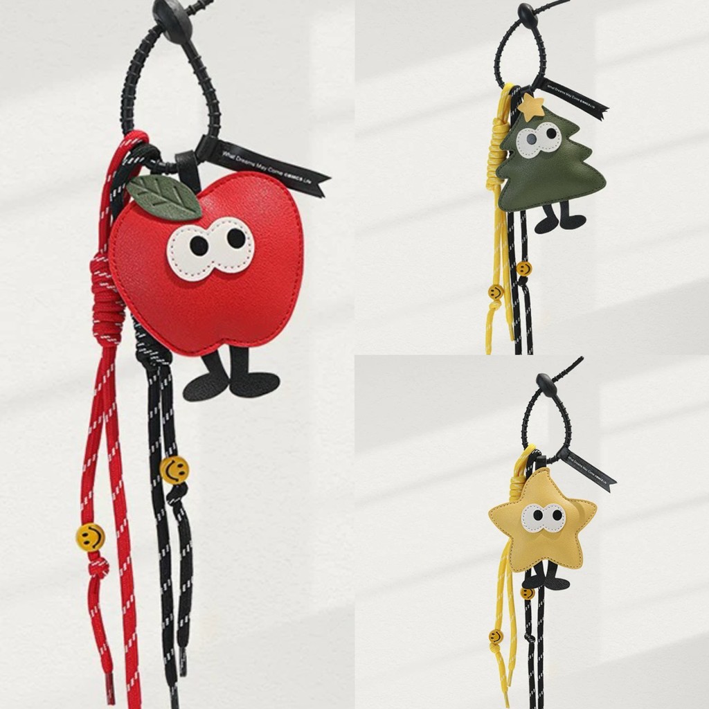 Rc rcy Original Five-pointed Star miu Series Bag Pendant Doll Super Nice พวงกุญแจสาวสไตล์ใหม่