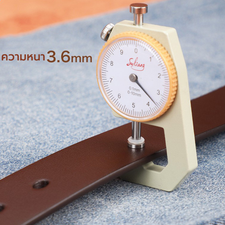 เข็มขัดผู้ชายหนังแท้ เข็มขัดผู้ชาย สไตล์ใหม่ เข็มขัดหนัง PU สไตล์นักธุรกิจ สําหรับผู้ชาย - รูปที่ 5