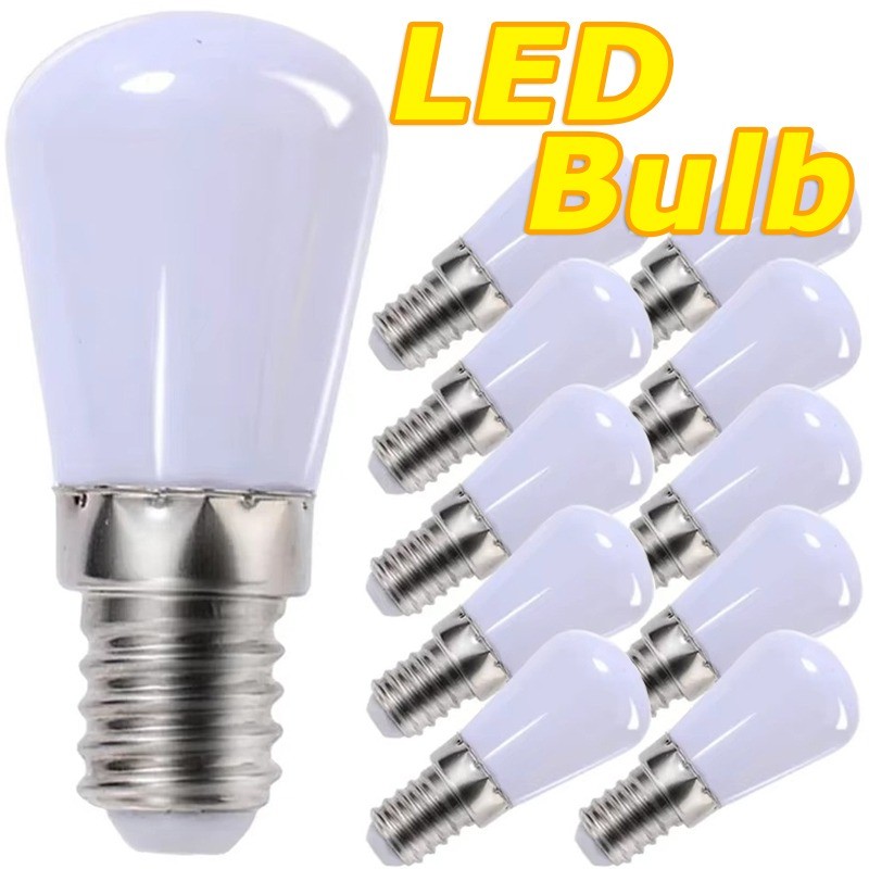 หลอดไฟตู้เย็น LED ขนาดเล็ก / หลอดไฟสกรู E12 แบบถอดเปลี่ยนได้ / ตู้แสดงการตกแต่งโคมไฟ