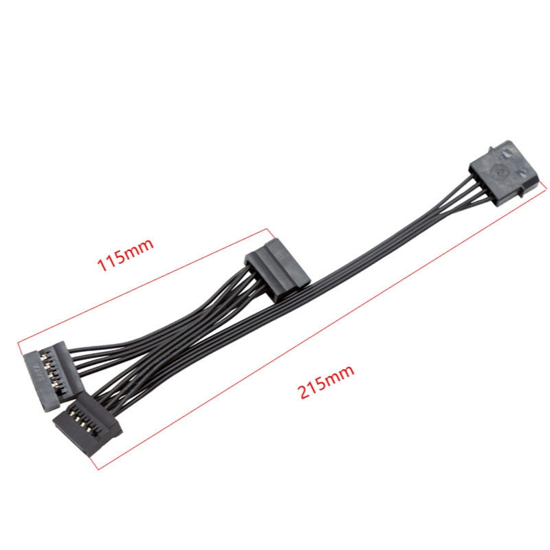 สาย Molex to Sata สายไฟเข้าMolex แยกออกเป็นไฟSata หลายสาย