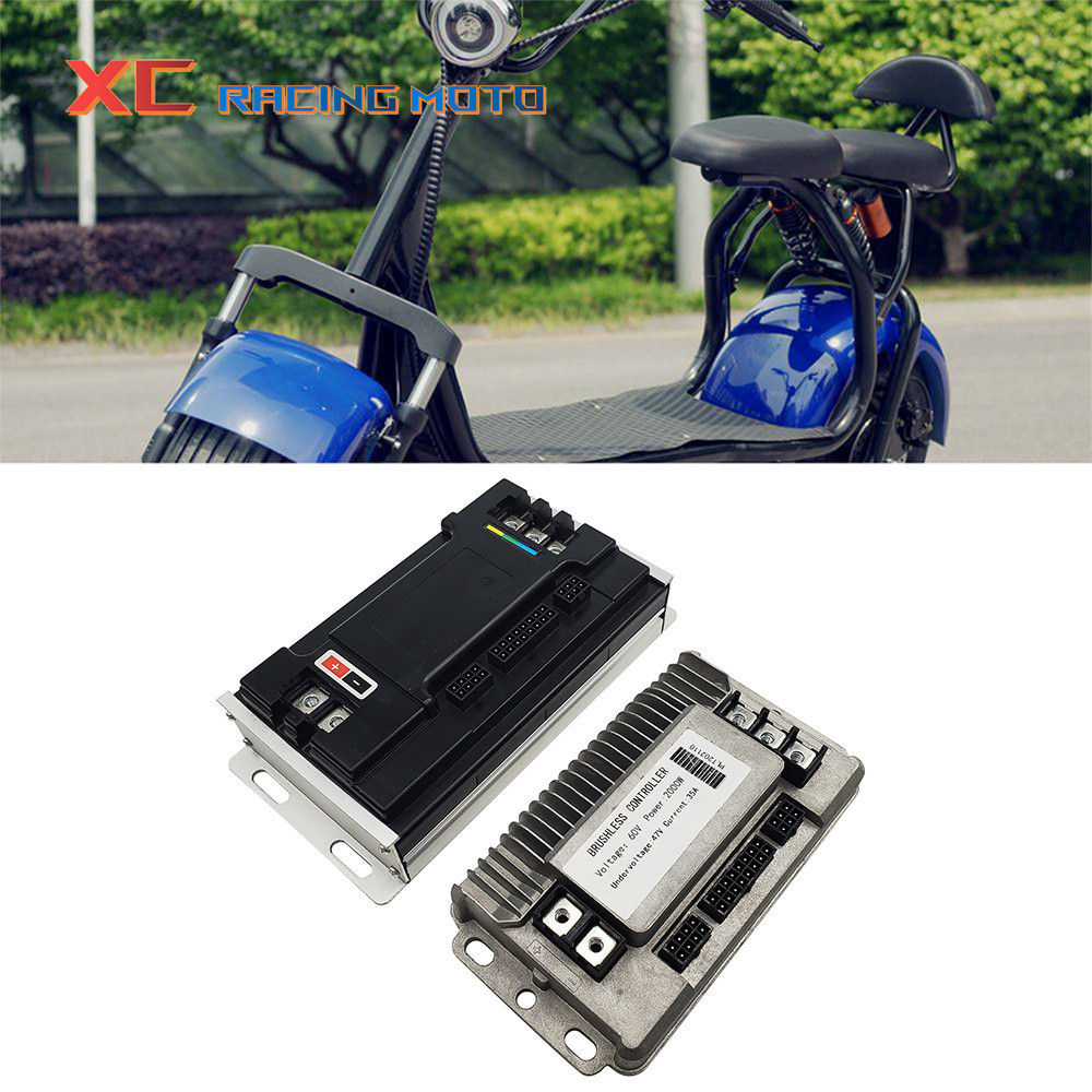 Y60V 2000W 3000V Sine Wave Brushless Motor Controller Skuter Listrik Speed Controller สำหรับ Citycoc