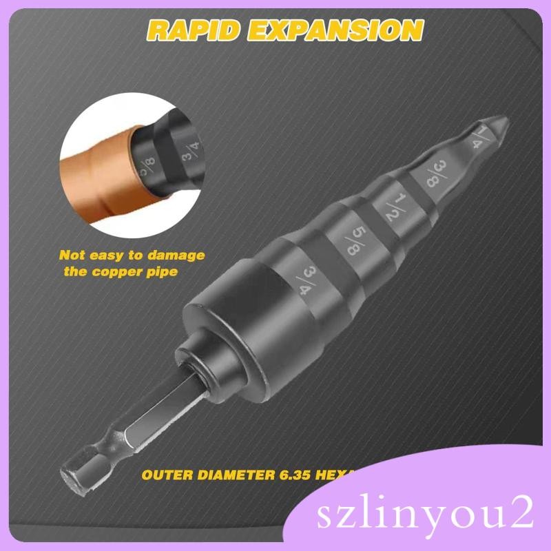 [szlinyou2] Air Copper Pipe Expander Repairing Tools Soft Copper Tubeing Tool Bit