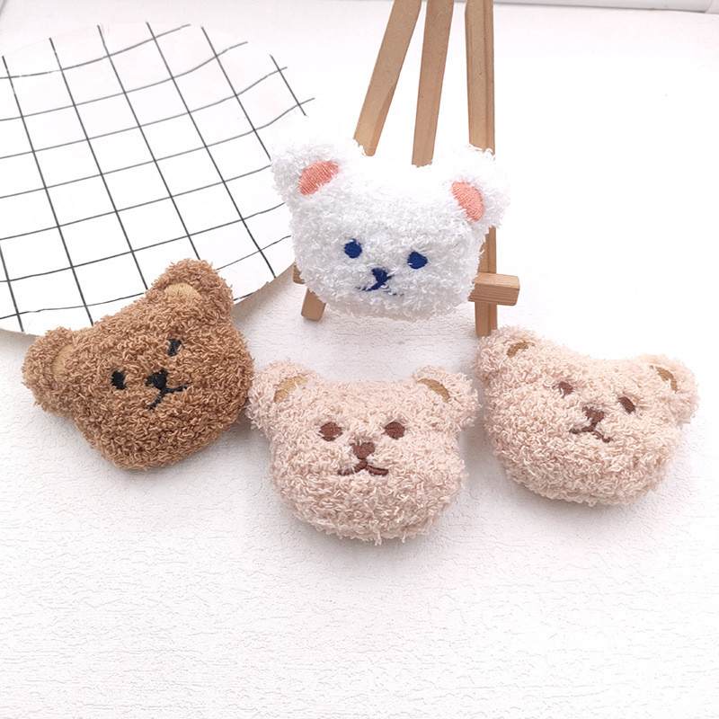 การ์ตูนตุ๊กตาหมีตุ๊กตาหมีเข็มกลัดน่ารักกระเป๋านักเรียนหมวกรองเท้าและถุงเท้าอุปกรณ์ ทําเอง - รูปที่ 3