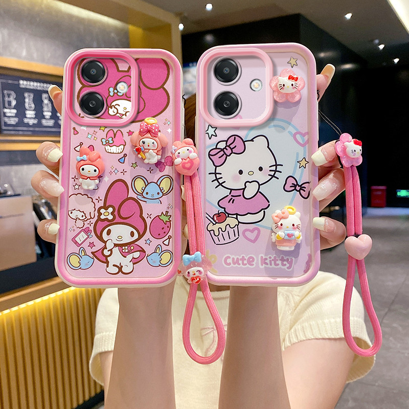เคส oppo a3x ลายการ์ตูนตุ๊กตา 3 มิติ และเคสโทรศัพท์ซิลิโคนอ่อนนุ่ม xxtygz1