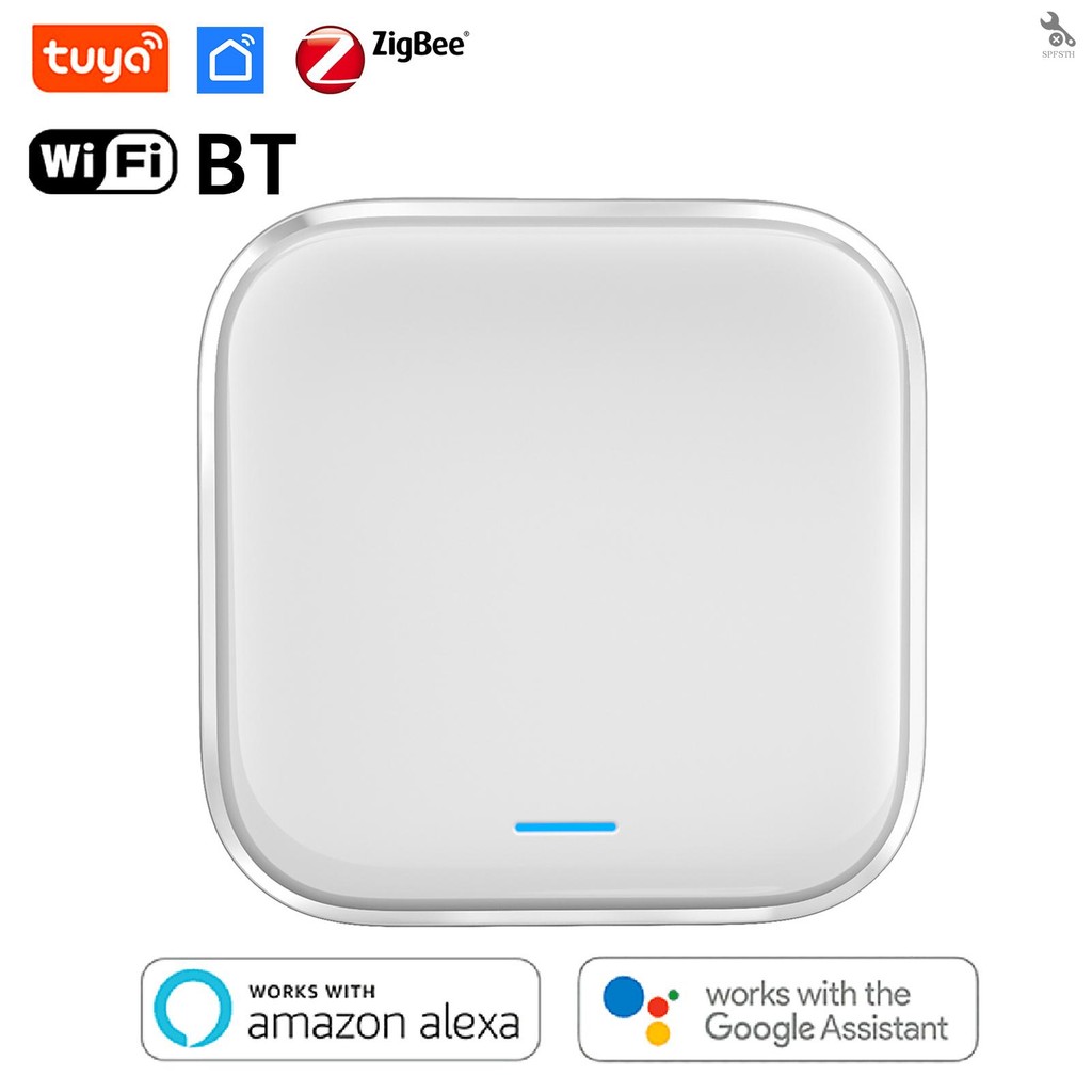 Smart Home Hub,TUYA WiFi BT Zigbee Mini สมาร์ท Multi-Mode Hub ทํางานร่วมกับ 2.4GHz WiFi Zigbee 3.0 ส