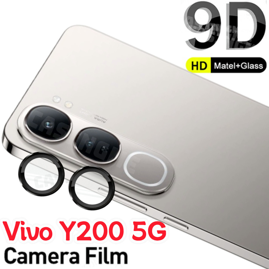 Vivo Y200 5G 2024 กล้องเลนส์ป้องกันโลหะแหวนกล้องสําหรับ Vivo Y200 VivoY200 Y200 200 4G 5G 2024 กล้อง