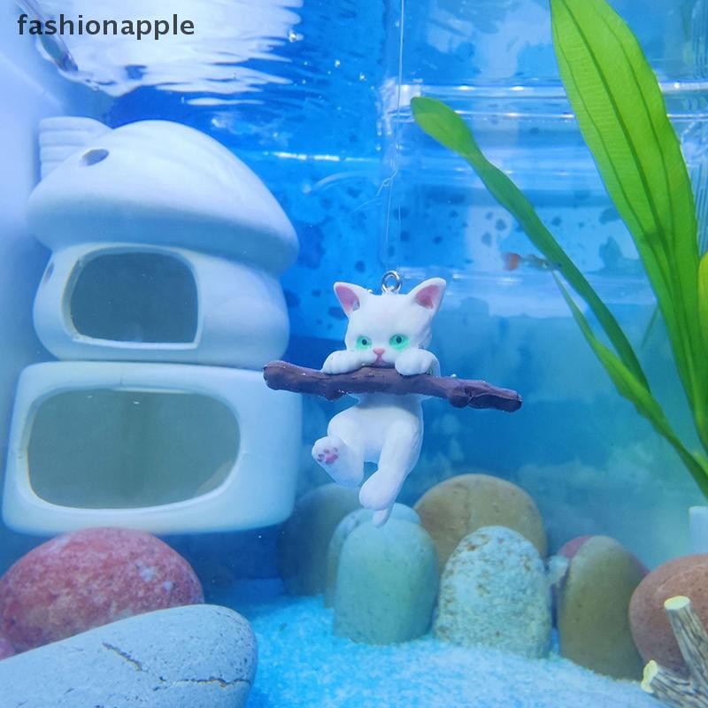 [fashionapple] เครื่องประดับตู้ปลา Floag สาขาเครื่องประดับเรซินจี้การ์ตูนสร้างสรรค์พิพิธภัณฑ์สัตว์น้ําปลาตกแต่งภูมิทัศน์ใหม่สต็อก