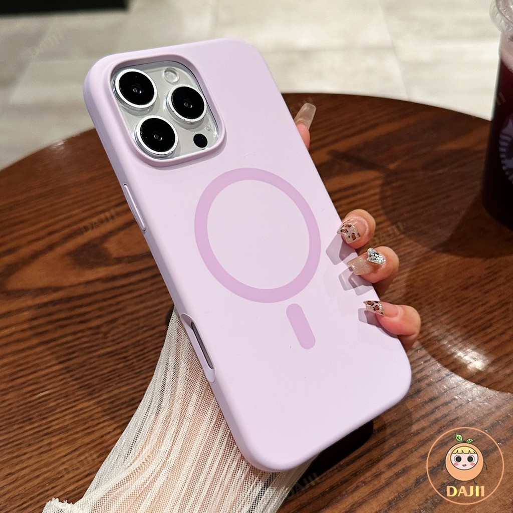 DAJII หรูหราของเหลวแม่เหล็กกรณีปกปลอกเข้ากันได้สําหรับ เคส เข้ากันได้สำหรับ เคสไอโฟน Case Compatible For iPhone 16 15 14 13 12 Pro Max Plus