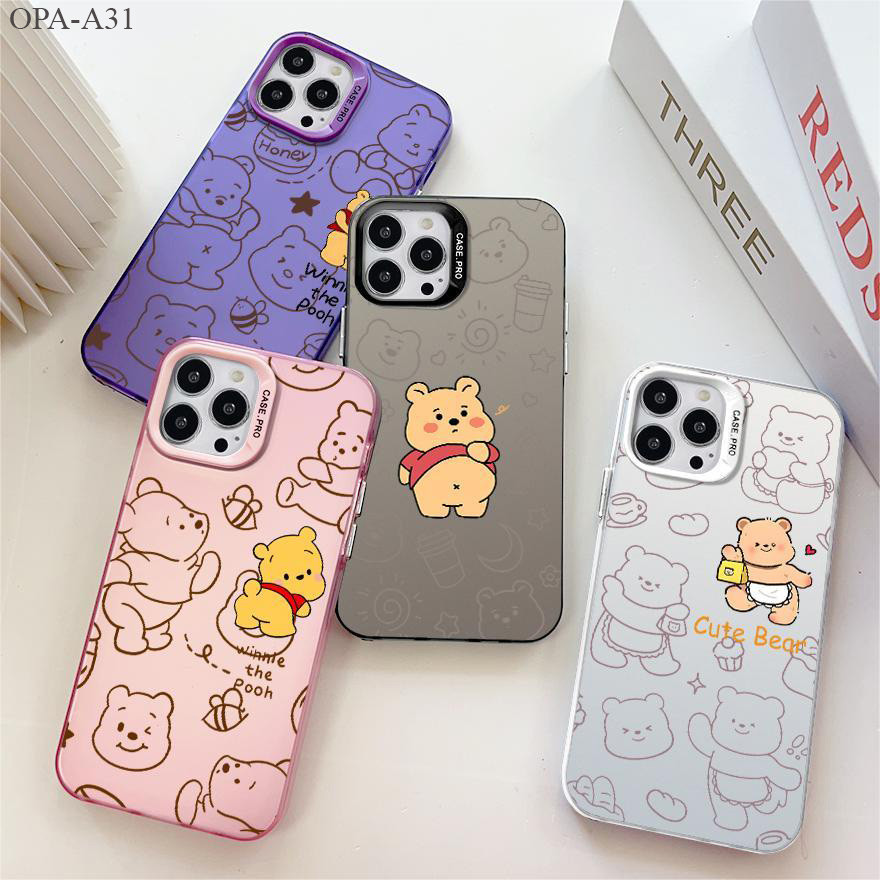 OPPO A31 A38 A18 A3S A15 A16 A16K A17 A1K A7 A5S A12 A15S A53 A33 A54 A57 A58 A74 A95 A76 A96 A92 A94 Pro 4G 5G เคส CYK