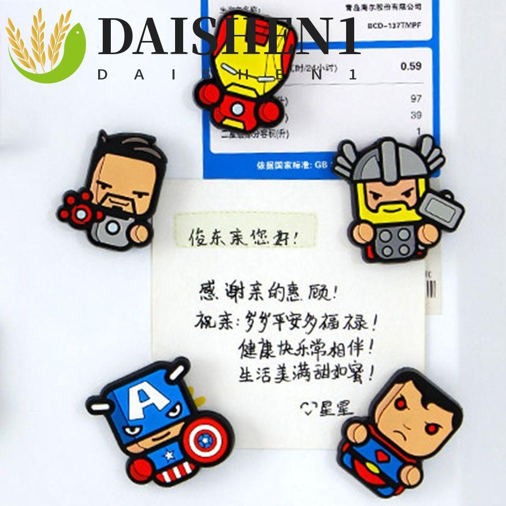 Daishen1 แม่เหล็กติดตู้เย็น Marvel Superheroes Spider-man ของที่ระลึก