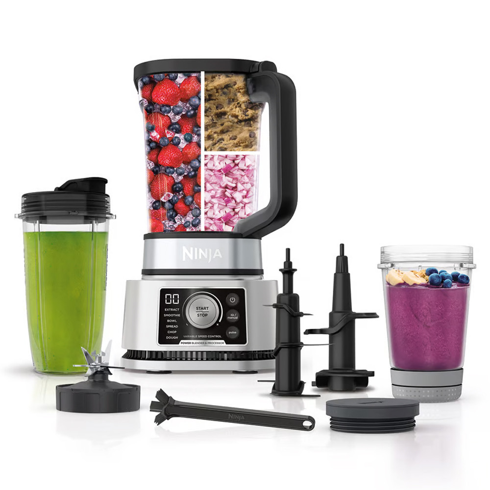 Shark NINJA CB350KR FOODi Power Blender Juicer Mixer Smoothie Grinder