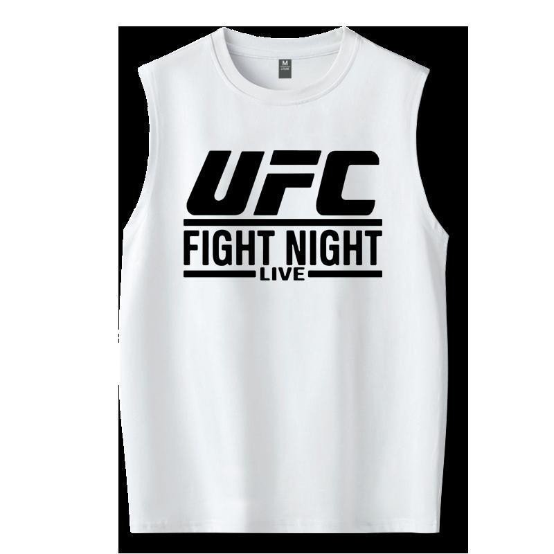 เสื้อยืดต่อสู้ UFC เสื้อยืดมวยไทยพิษเสื้อผ้า UFC ฤดูร้อนเสื้อยืดแขนกุด MMA แห้งเร็ว