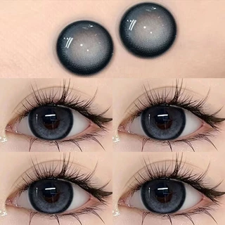 (COD) 0 ° -500 °คอนแทคเลนส์สายตาสั้น / สีม่วง / ชมพูอ่อน / น้ำตาล / ดำ / สตาร์เทา / คอนแทคเลนส์แฟชั่น 14.0mm/14.5mm YXYJ996