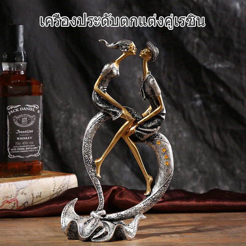 ของตกแต่งตัวละครคู่ของตกแต่งห้องนั่งเล่นของตกแต่งงานฝีมือของขวัญแต่งงาน