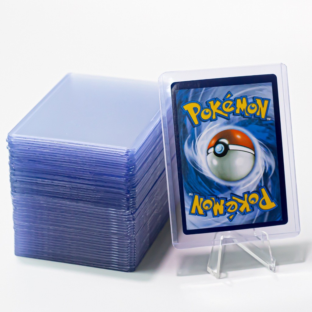 ☘️พร้อมส่ง | ถูก☘️【 Toploader 35 pt 】MTG Yugi Pokemon ที่ใส่การ์ด ท็อปโหลด Topload