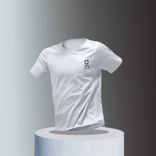 【Ready Stock】 On Quick-Drying Outfit Summer T-shirt Workout Clothes Basketball Suit Training Fake Two-Piece Shorts Running Suit Sports Short Sleeve NNic