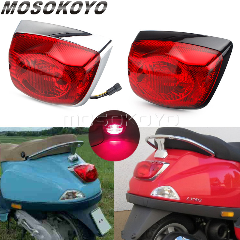 Gไฟท้ายรถมอเตอร์ไซค์ท้ายรถสำหรับ LX50 LX125 LX150 LXV 50 125 150 S 4T 4V LX 125 LX 150 IE 4T LXV 05-