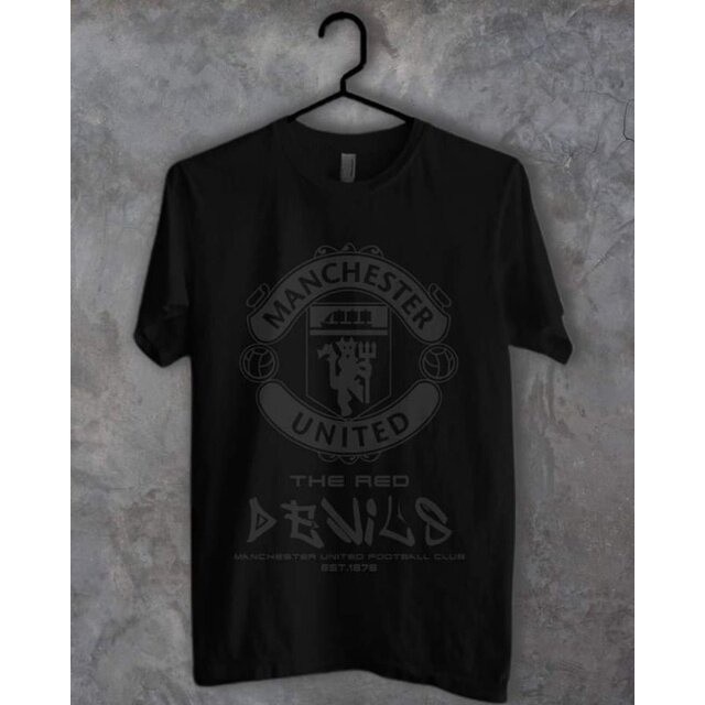 ✨พร้อมส่ง✨เสื้อยืดเสื้อยืดคุณภาพชั้นนําผ้าฝ้าย Man United เสื้อยืด Man U