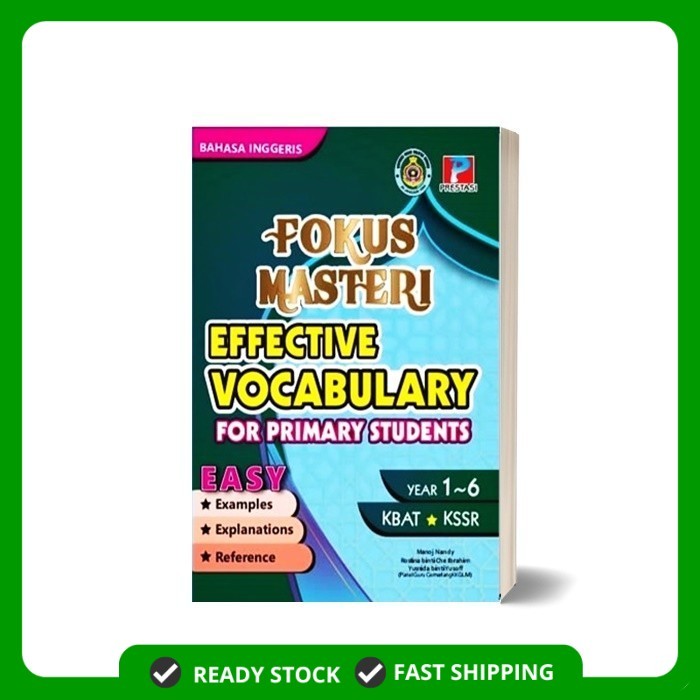 Fokus Masteri คําศัพท์ที่มีประสิทธิภาพสําหรับนักเรียนชั้นประถมศึกษา ปี 1-6